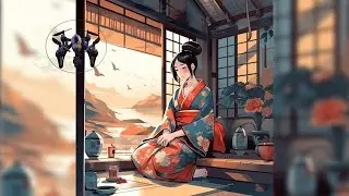 Sayonara Sun - Mandala Dreams | Melancholic Japanese Lofi | Music Drone Studio