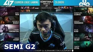 C9 против CLG &mdash; Игра 2 | Полуфинал S9 LCS Лето 2019 | Cloud 9 против CLG G2