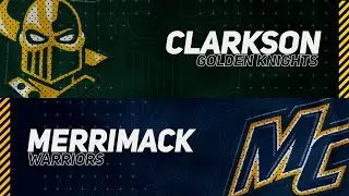 Clarkson at Merrimack | NCAA Women's Ice Hockey | Highlights - September 26, 2025 | #ECACHockey