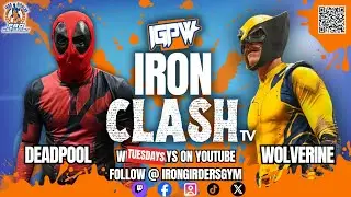 IGPW Iron Clash TV | Glasgow Comic Con Special: Deadpool vs Wolverine