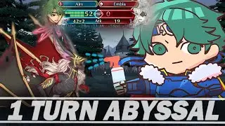 [FEH] 1 TURN ABYSSAL Brave Alm  ⚔ Mythic Embla & Legendary Veronica