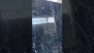 3D black marble, black marquina