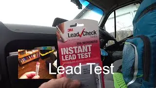 Lead test on an old house