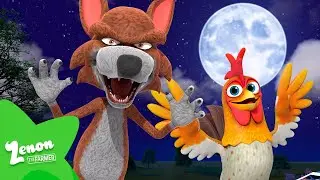 Beto the Wolf Gets Confused 🎃 Halloween 🎃 ZENON'S FARM 👨🏻&zwj;🌾 Nursery Rhymes and Kids Songs