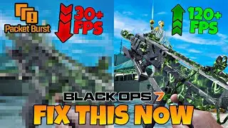 КАК ИСПРАВИТЬ НИЗКИЙ FPS И ВЫСОКИЙ ПИНГ В BLACK OPS 7