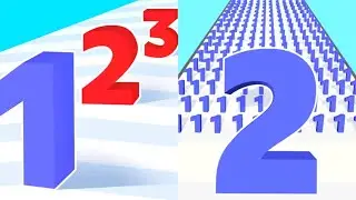 Number Master VS Number Run 3D Max All Levels Gameplay Android,iOS NEW UPDATE