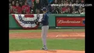 David Price Pitching Mechanics Slow Motion - Tampa Bay Rays Baseball MLB
