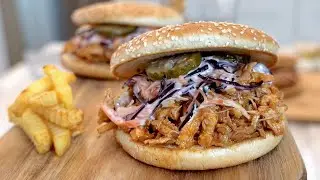 Best Pulled Chicken Burger Recipe