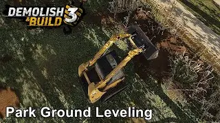 Demolish & Build 3 - Park Ground Leveling -  Game Walkthrough - 6