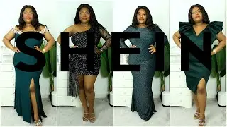 PLUS SIZE HOLIDAY OUTFIT IDEAS | CHRISTMAS & NEW YEAR&rsquo;S EVE SHEIN TRY ON HAUL