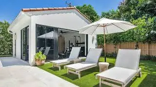 West Palm Beach Estate with Gym & Summer Kitchen