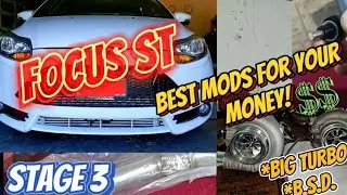 Focus ST &mdash; Модификации Stage 3 | Big Turbo Upgrade | BSD | *Лучшие моды за ваши деньги* #bigturbofocusst