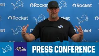Dan Campbell postgame media availability | 2025 NFL Regular Season Week 3: Lions at Ravens