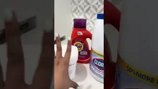 Whites white again #clean #viral #trending #laundry #stains