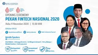 Opening Ceremony Pekan Fintech Nasional 2020