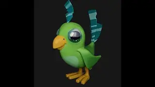 Autodesk Maya 2024 Tutorial Stylized Parrot part 2