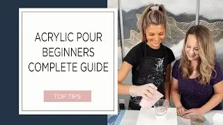 Acrylic pouring for beginners | Supplies, Mixing paint, and Step by Step instructions