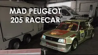 Chatting racing with former BTCC driver Lea Wood + a look at his RWD Peugeot 205! [BlendLine]