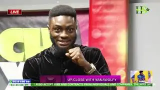 FULL INTERVIEW OF @NANAWOLFY BY @JAYKAY ON THE #LUNCH.#BOX ENTERTAINMENT SHOW LLIVE ON #HSTV.