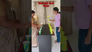 Catch the ball game!#shorts #viral #homegameverse #partygames #kittypartygames #familygames #fun