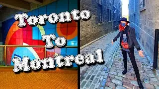 Ontario to Montreal Quebec | Quebec Travel Vlog