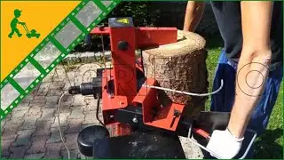 Montaggio e Prova dello Spaccalegna verticale elettrico GeoTech SPVE 8-55 - 8 T