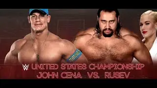 John Cena Vs Rusev United States Championship WrestleMania Full Match
