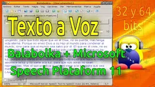 LINUX: Text to Speech (Text to MP3) with Balabolka and Microsoft Speech Platform 11 with PlayOnLinux