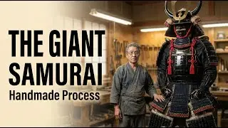 How Samurai Armor Is Made Entirely by Hand - Full Process