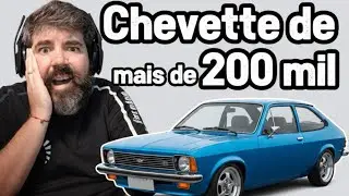 LeoRama REAGE: CHEVETTE com motor de SUPRA cuspindo FOGO!
