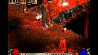 Diablo II Group 1 vs. Baal Normal Difficulty