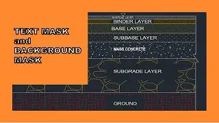 Text Mask and Background Text command in Autocad