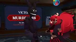 Playing blackout with my friends as has been hotel characters. In VR chat.