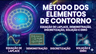 Método dos Elementos de Contorno (BEM): Laplace 2D passo a passo