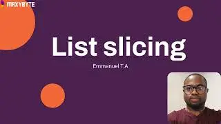 List slicing