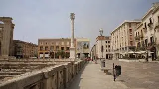 Italie Pouilles Lecce, Centre ville / Italy Puglia Lecce City center