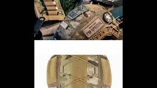 Tactical Multicam Helmet Cover for Ops-Core