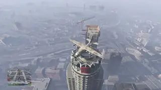 How to land the titan on MAZE BANK!