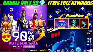 ffws all free rewards | FFWS 2022 Event | new discount event free firev get bundles in only 99