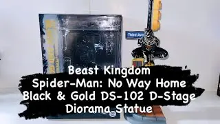 Beast Kingdom Spider-Man: No Way Home Black & Gold DS-102 D-Stage Diorama Statue Review