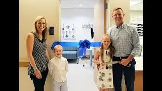 The Acton Family Dedicates Duke PCICU Sleep Room