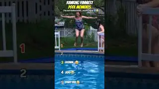 Ranking Funniest Pool Moments 🌊🏊&zwj;♂️ | Funny Video