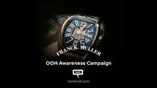 Franck Muller Unveils Vanguard Gravity Spectacle via OOH