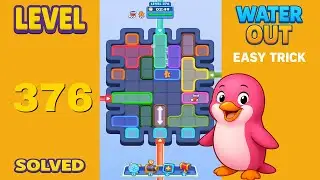 Water Out Puzzle Level 376 &ndash; Easy Solutions