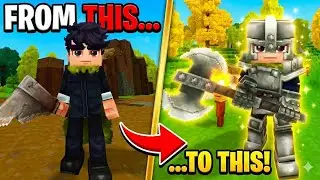 Day 1 in this NEW Open World Survival Game (Hytale)