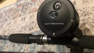 Review of the bass pro depth master trolling combo