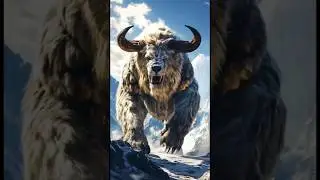 Lion + Bear + Bison  Ai fusion #fusion #ai  #shorts #short