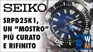 Seiko Monster SRPD25K1, la recensione del nuovissimo modello 2019