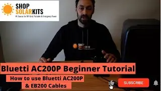 Bluetti AC200P Cabling - Beginner Tutorial