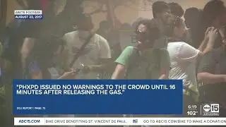 Phoenix PD retaliates against protesters by using indiscriminate force